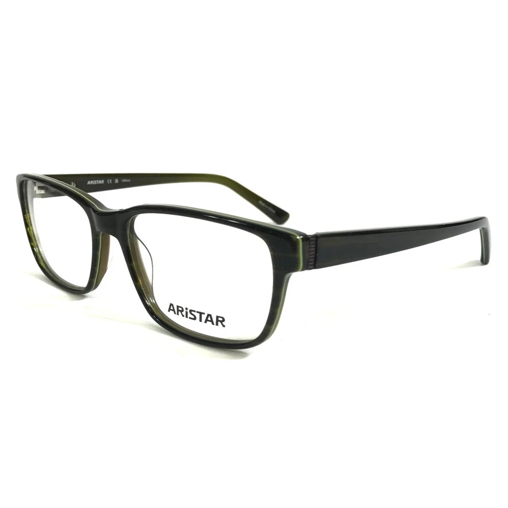 Aristar Eyeglasses Frames AR18645 COLOR-547 Brown Green Rectangle 54-16-140
